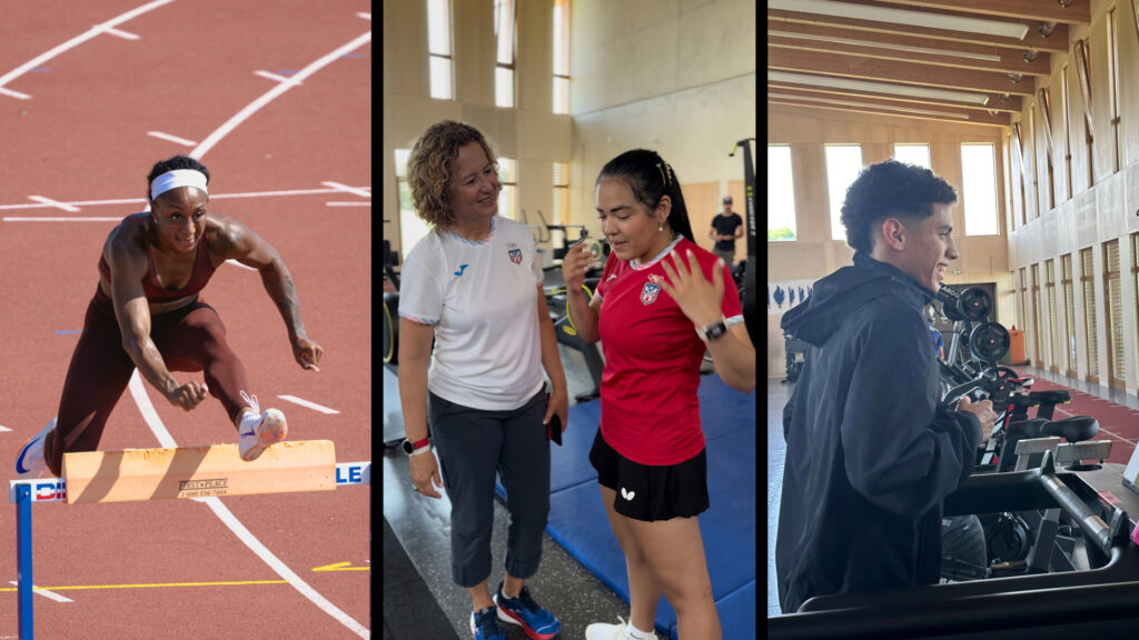 Atletas boricuas hacen del campamento de entrenamiento "Creps à Dijon" su casa