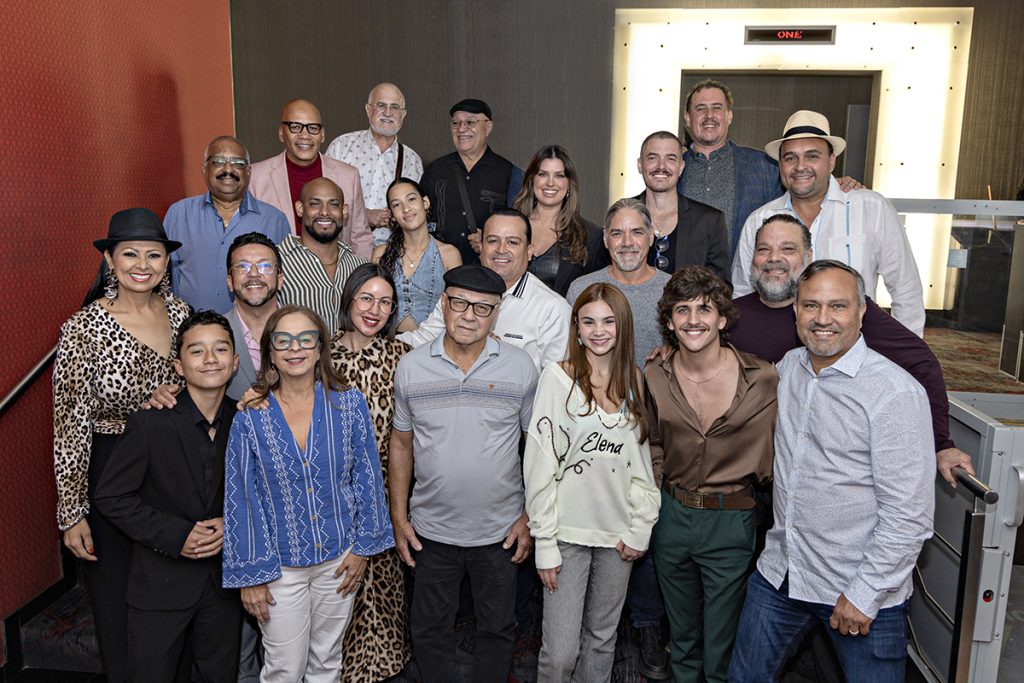 Artistas y producción en Conferencia de prensa