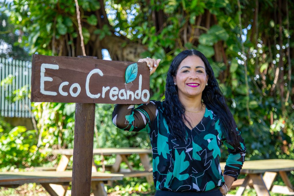 Foto por Daniel Vidot - Dra Keyla Soto coordinadora 3er Congreso de Educacion Ambiental, Cambio Climatico y Desarrollo Sostenible